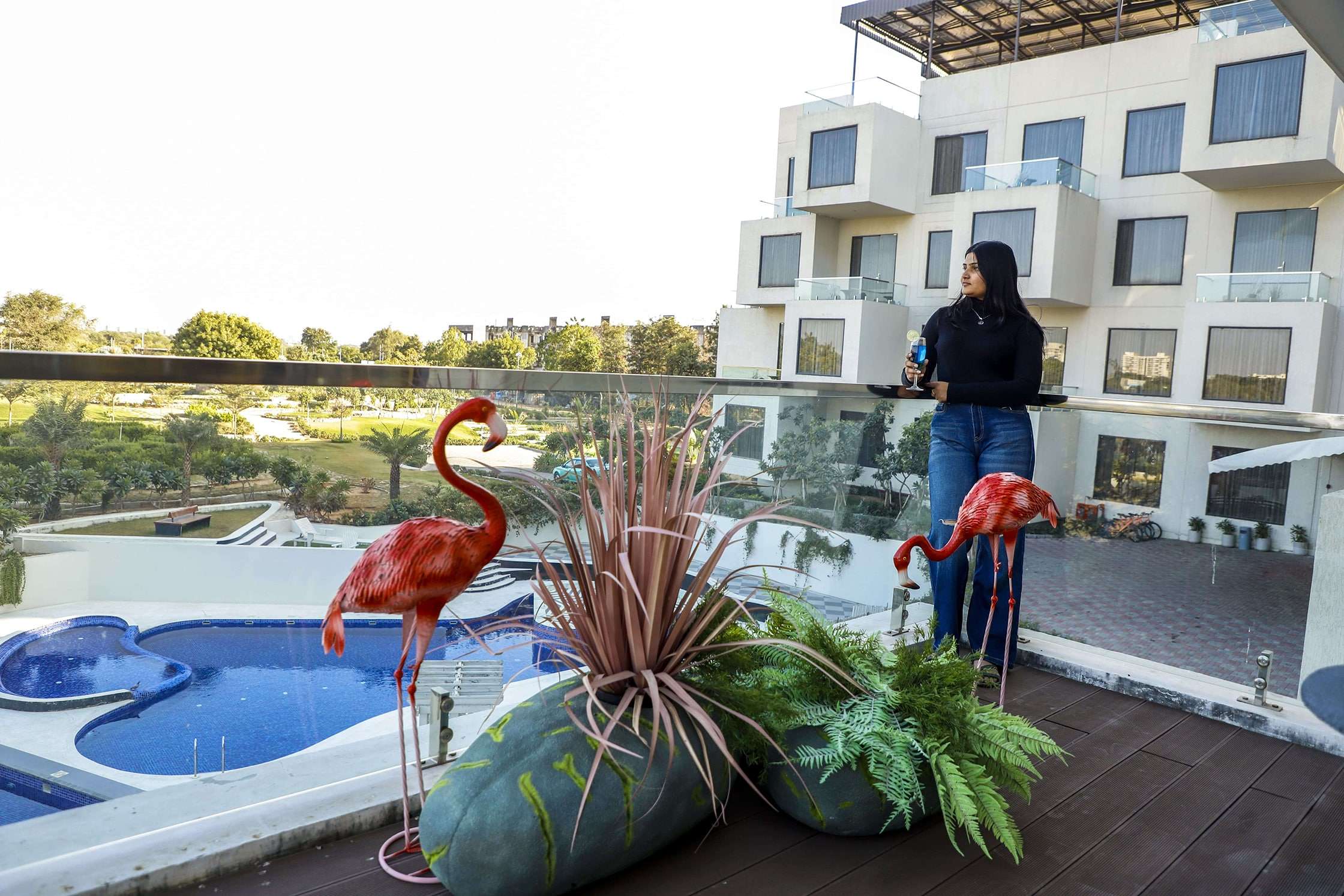 Looking for a peaceful luxury retreat surrounded by nature and elegance? 
Visit The Nest Luxury Resorts — where comfort meets style. Whether you're relaxing by the pool, enjoying garden views, or unwinding on a beautiful balcony, every moment feels special. Book your stay today!